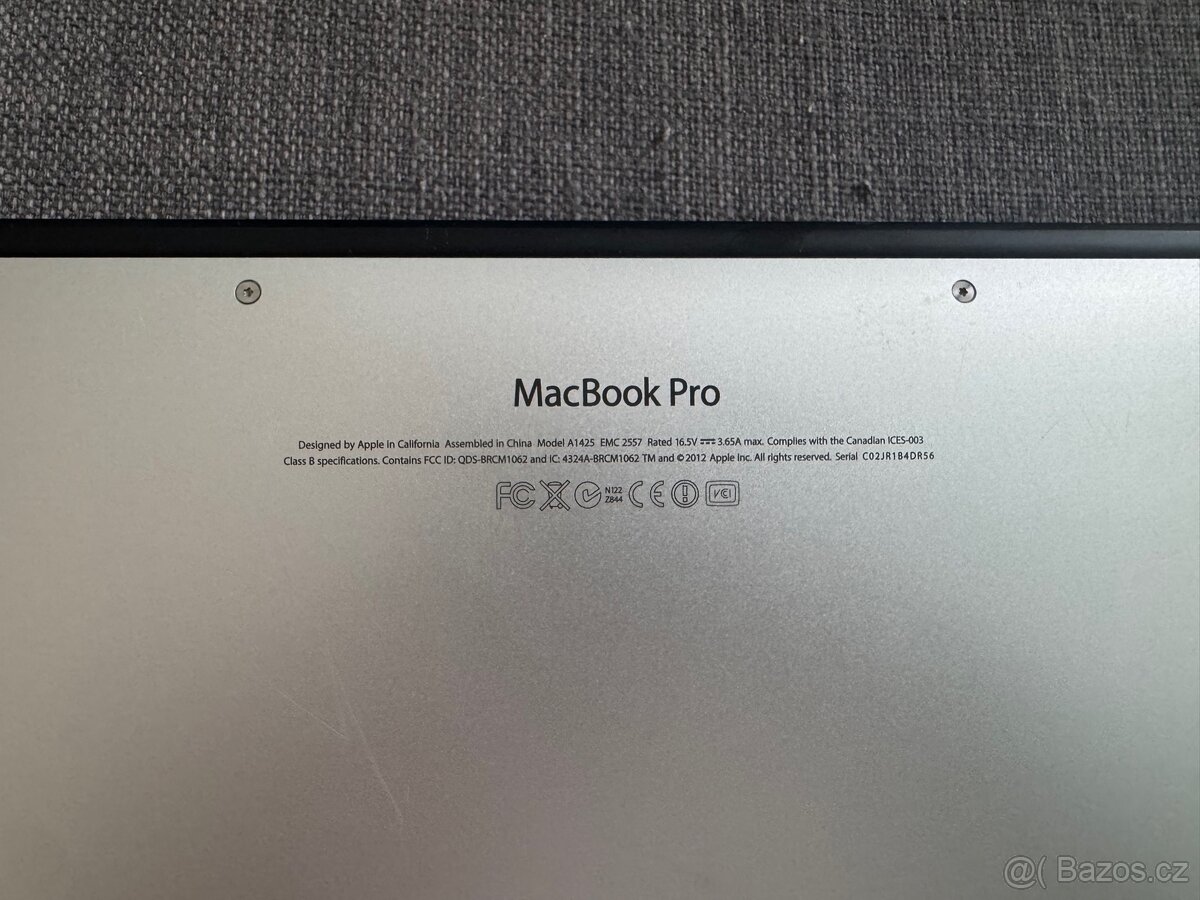 MacBook Pro 13" Retina 2012, i5, 256 GB SSD - 2