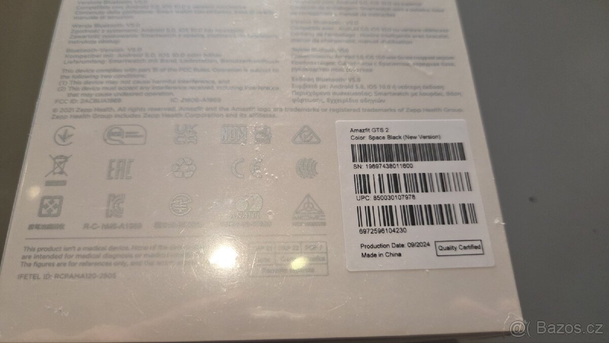 Amazfit GTS 2 Space Black New Version - 2