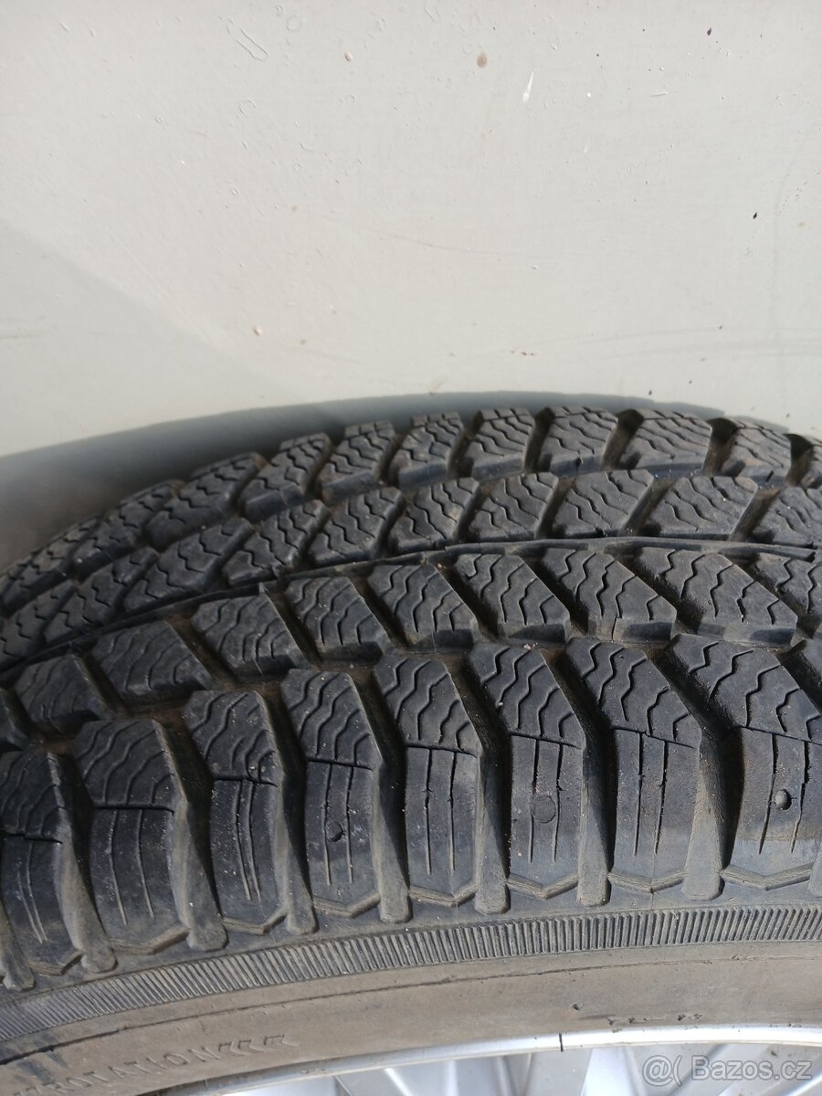 Alu disky 4x100 r13 se zimním pneu - 2