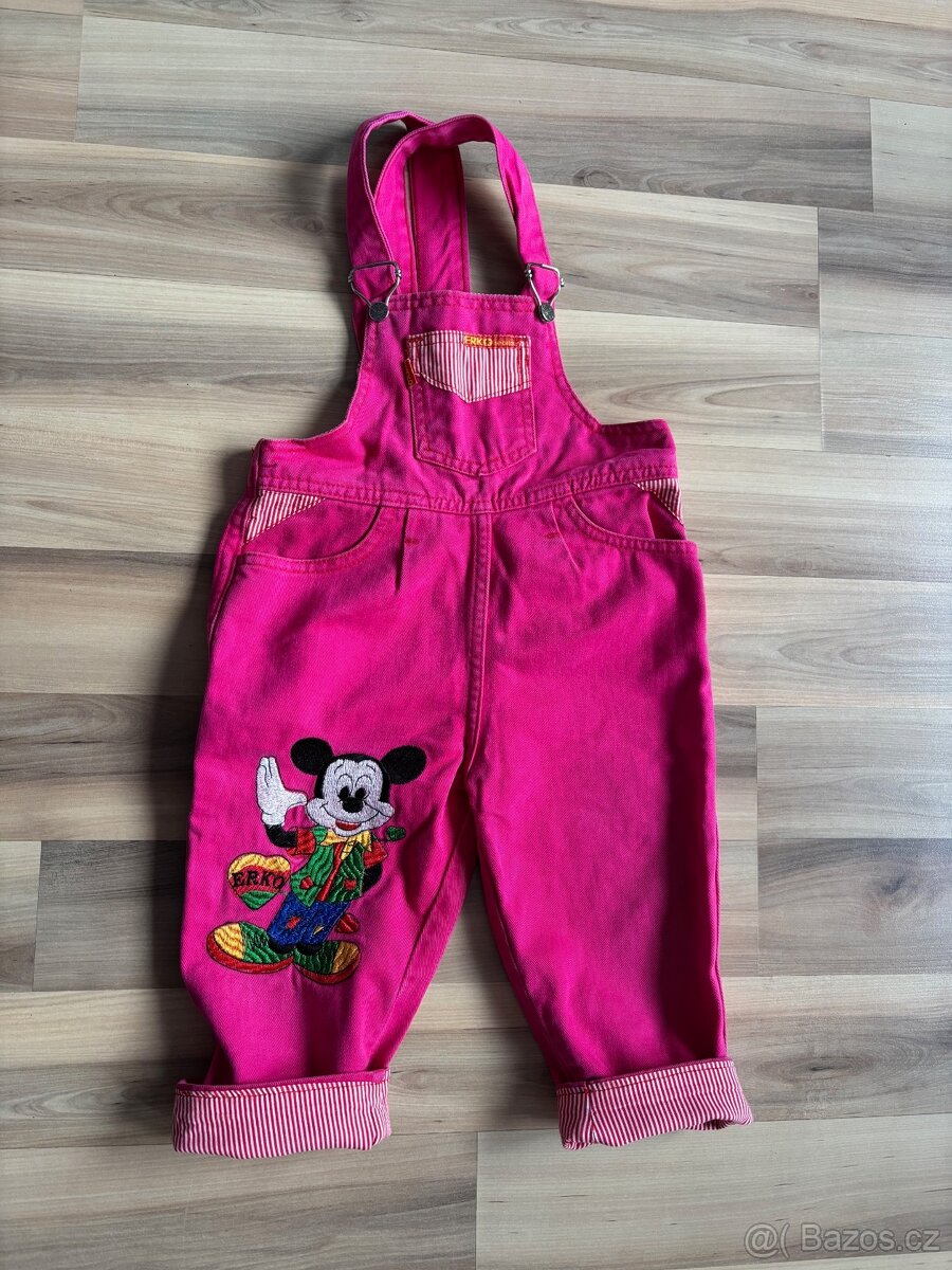 Dětské džíny Mickey Mouse rúžové - 2