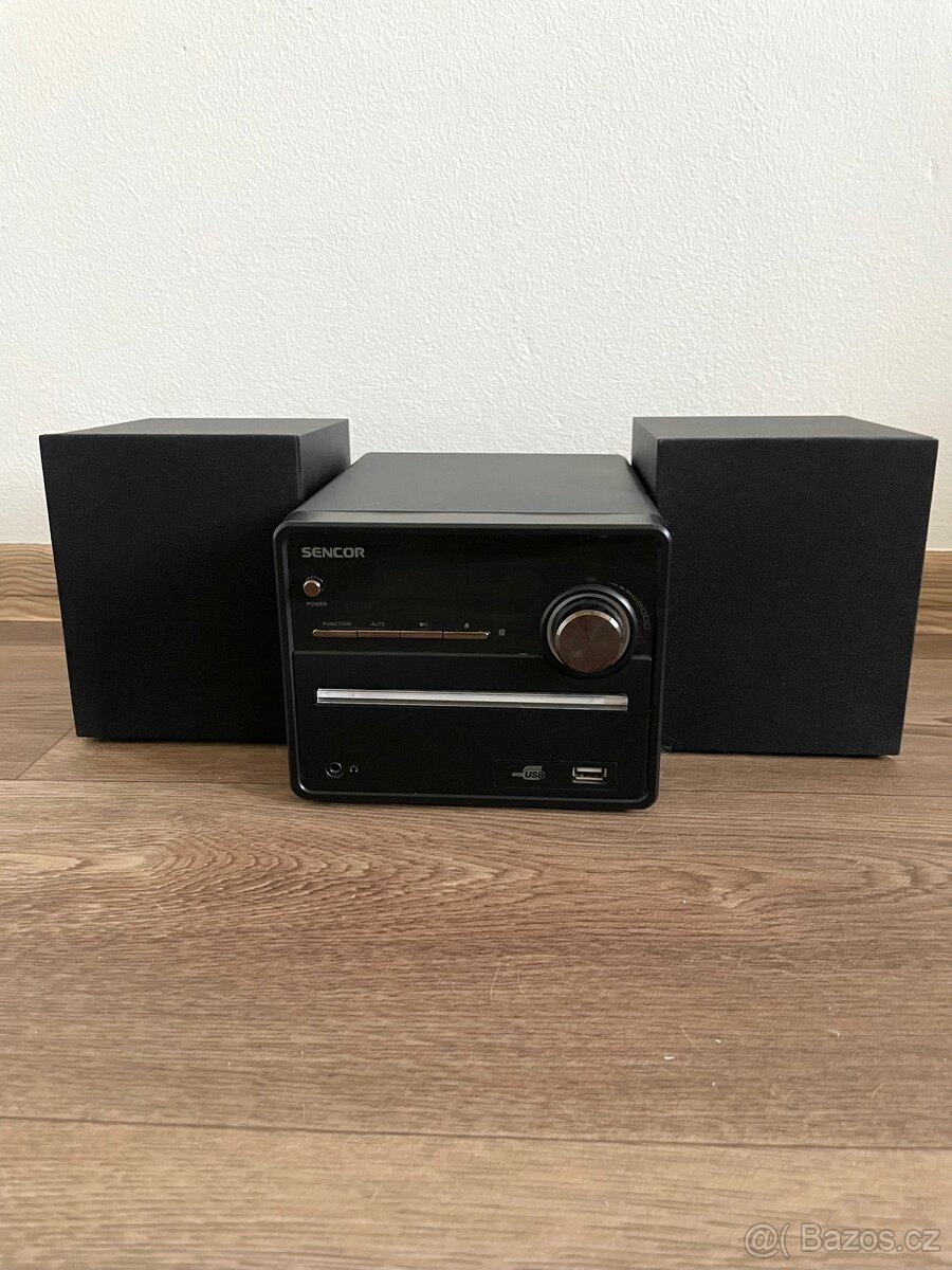🎶 Sencor mikrosystém s CD a USB - 2