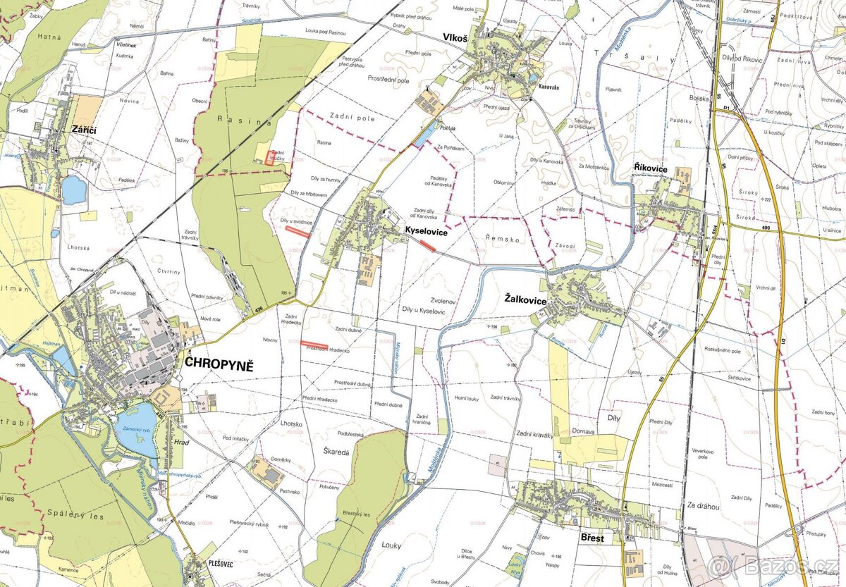 Zemědělská půda, prodej, Kyselovice, Kroměříž - 2