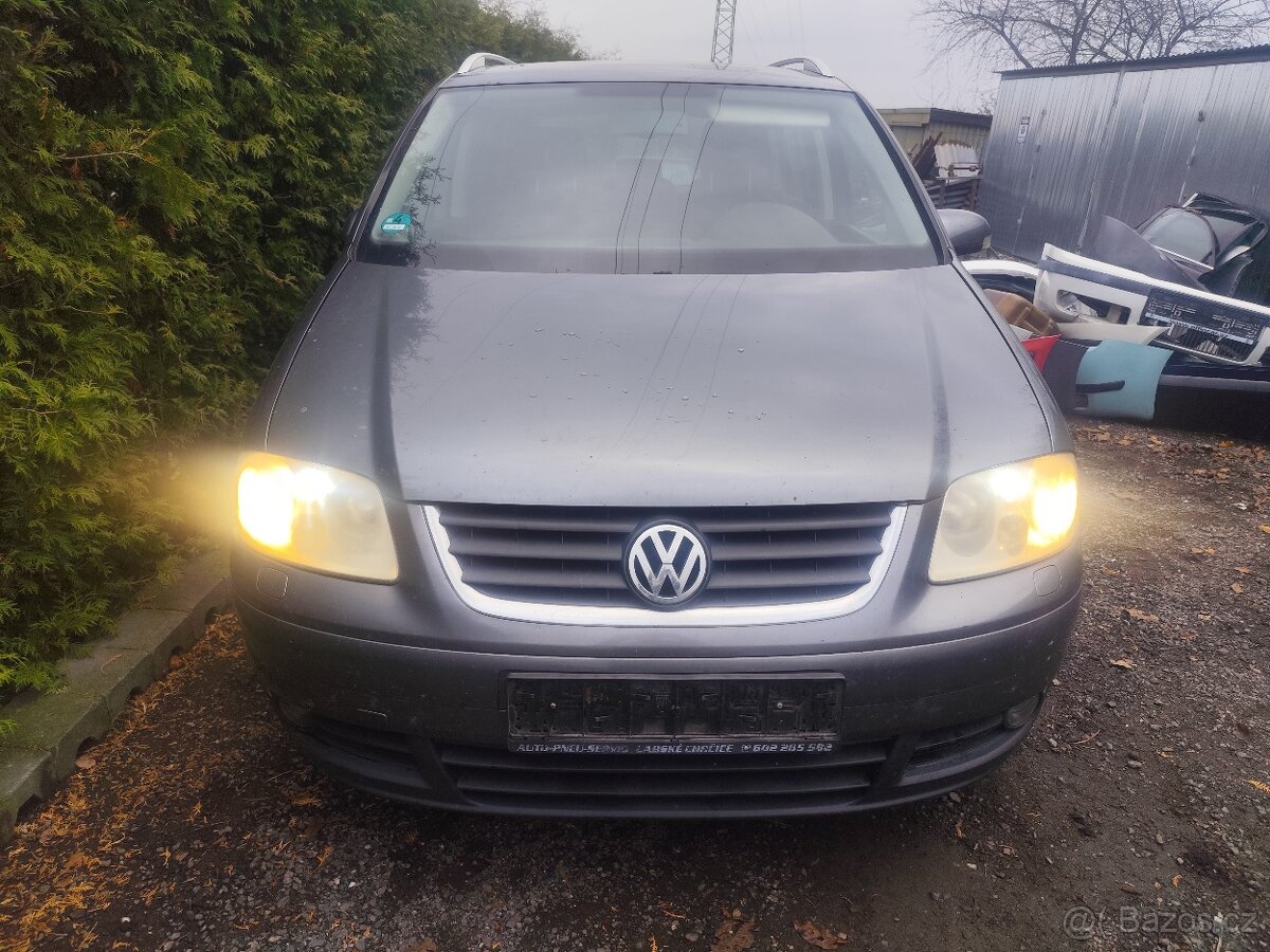 VW Touran 2.0TDI 100kw - veškeré náhradní díly z vozidla - 2