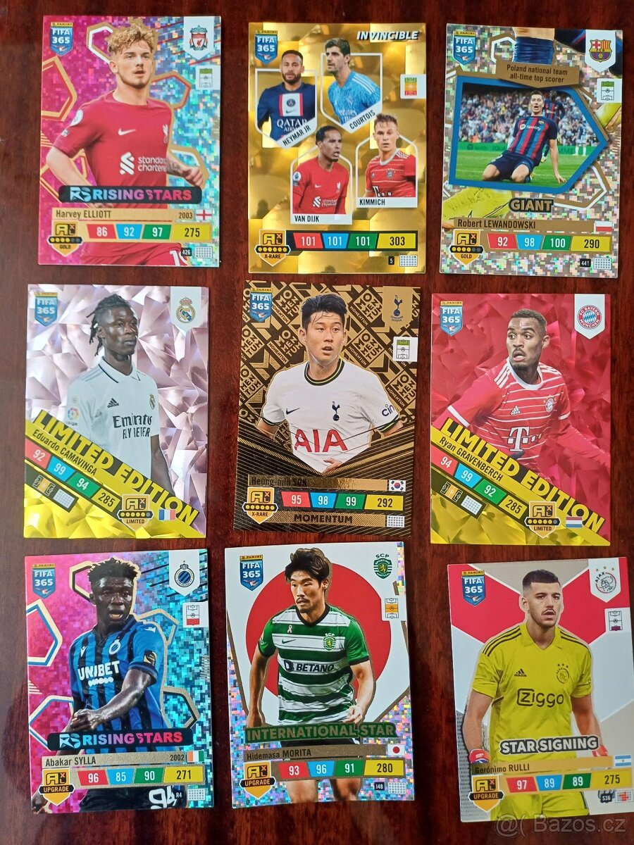 fotbalové kartičky Adrenalin FIFA 2023 - 2