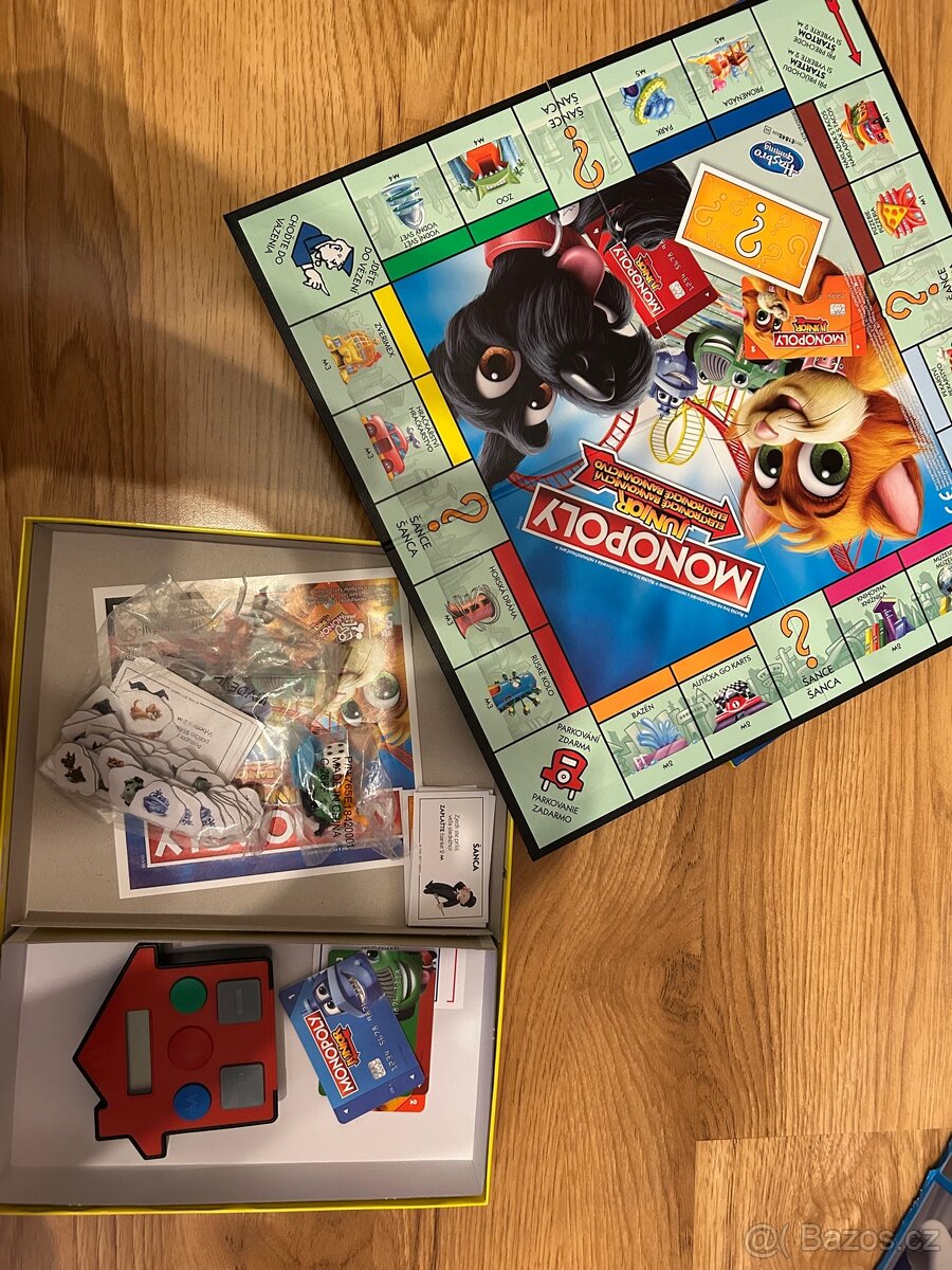 Desková hra Monopoly Junior elektronické bankovnictví - 2