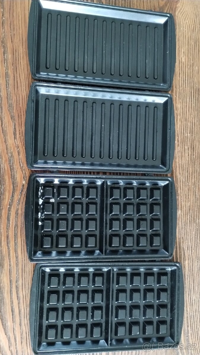 Sendvičovač 3 v 1, Toastovač, Waffle, Panini - 2