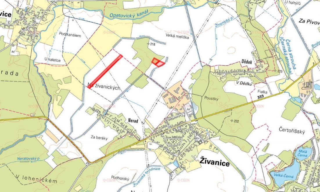 Zemědělská půda, prodej, Neratov, Pardubice - 2