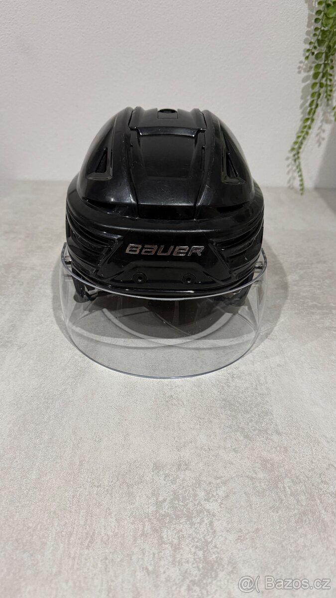 ✅ PROFI PRILBA BAUER - RE-AKT 155 - veľkosť L - BLACK ✅ - 2