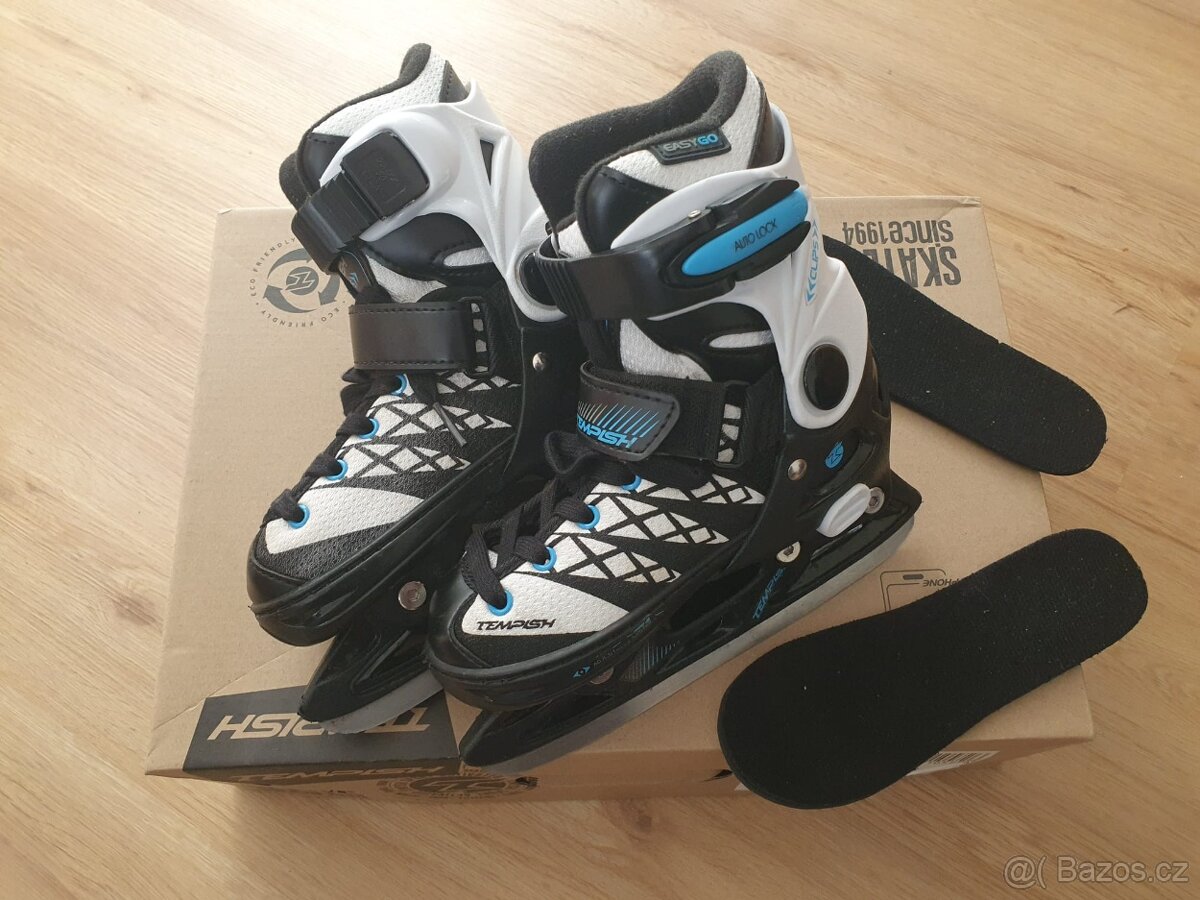 Dětské lední brusle Tempish Clips Ice, vel. 29–32 EU - 2