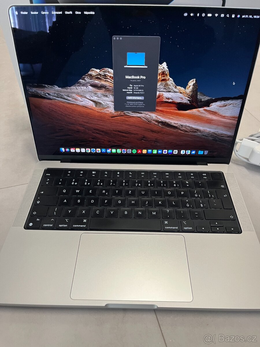 MacBook Pro 14" - M1 Pro/16 GB RAM / 512 GB - 2