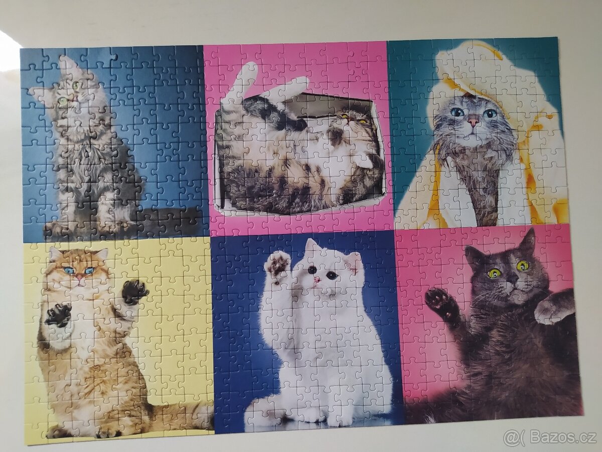 Puzzle kočky - 2