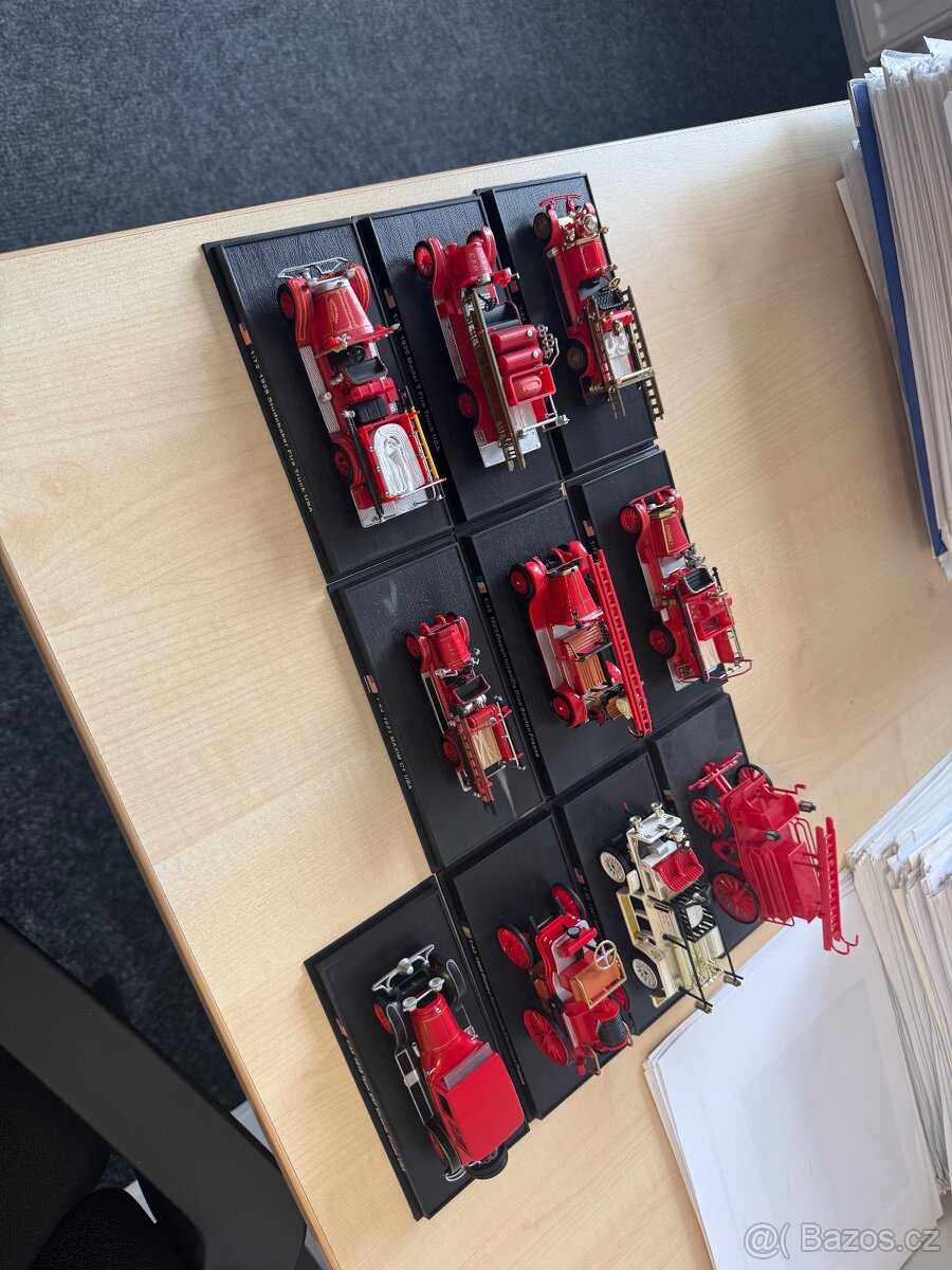 Modely hasičských autíček - 2
