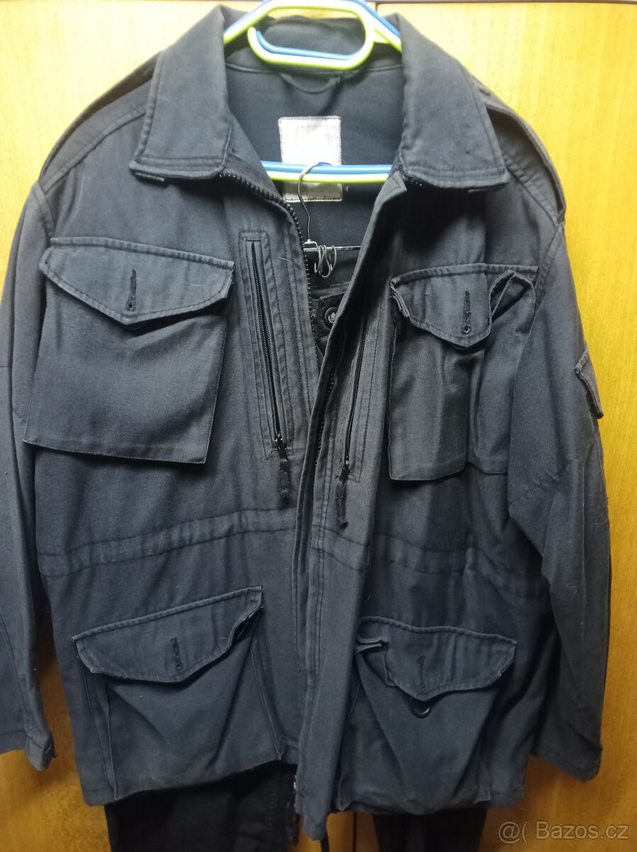 Brit černý bunda plus kalhoty - 2