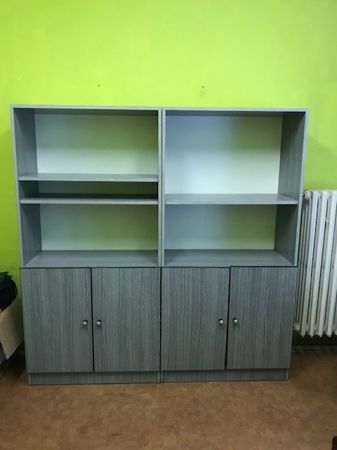 Kancelářské skříně šedé - 2