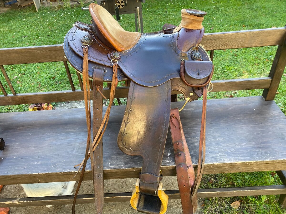 Westernové sedlo - 2