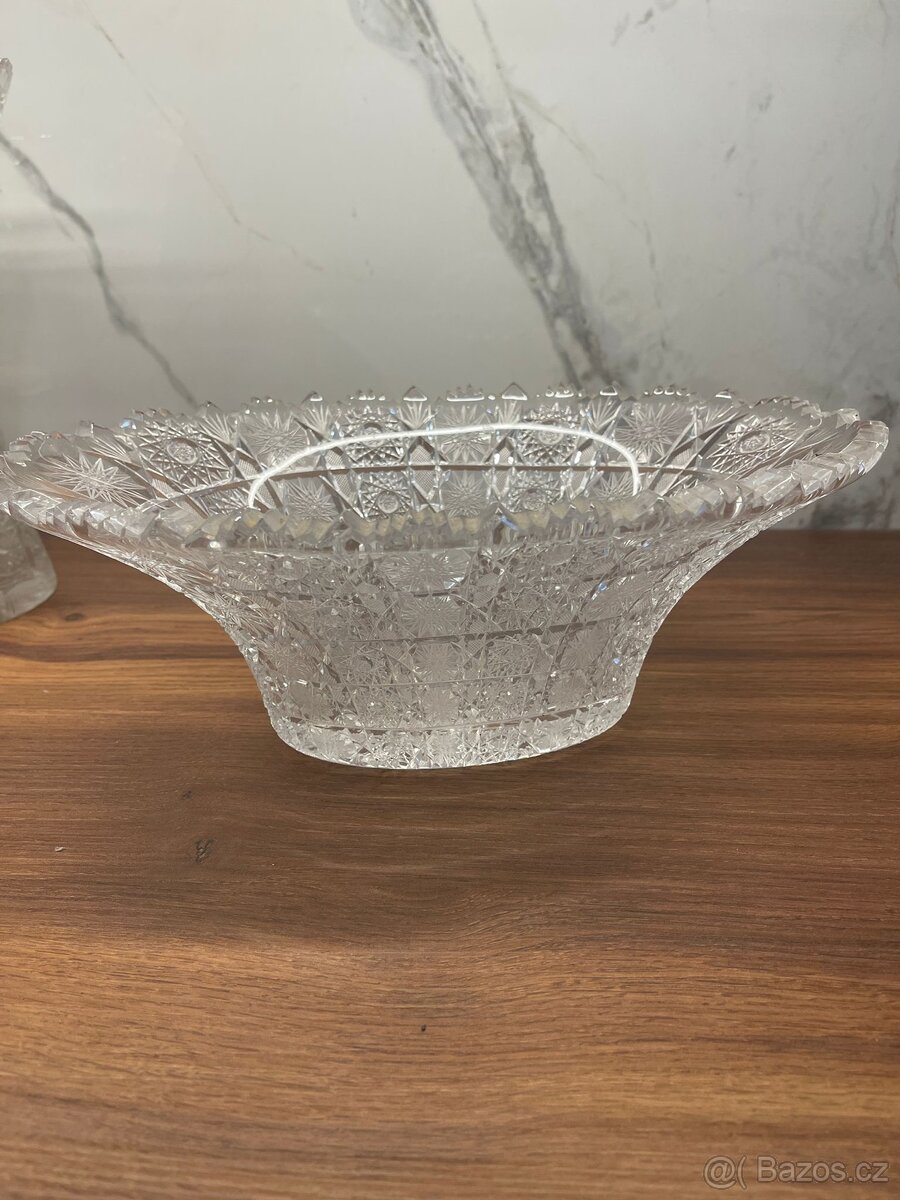 Křišťálová mísa 300mm - 2