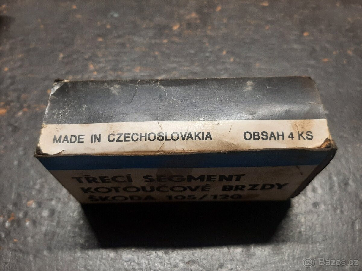 brzdové destičky Škoda 100, 105, 120 - 2