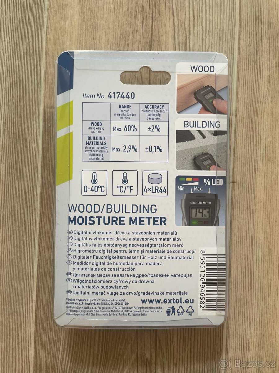 Extol Craft moisture meter vlhkoměr - 2