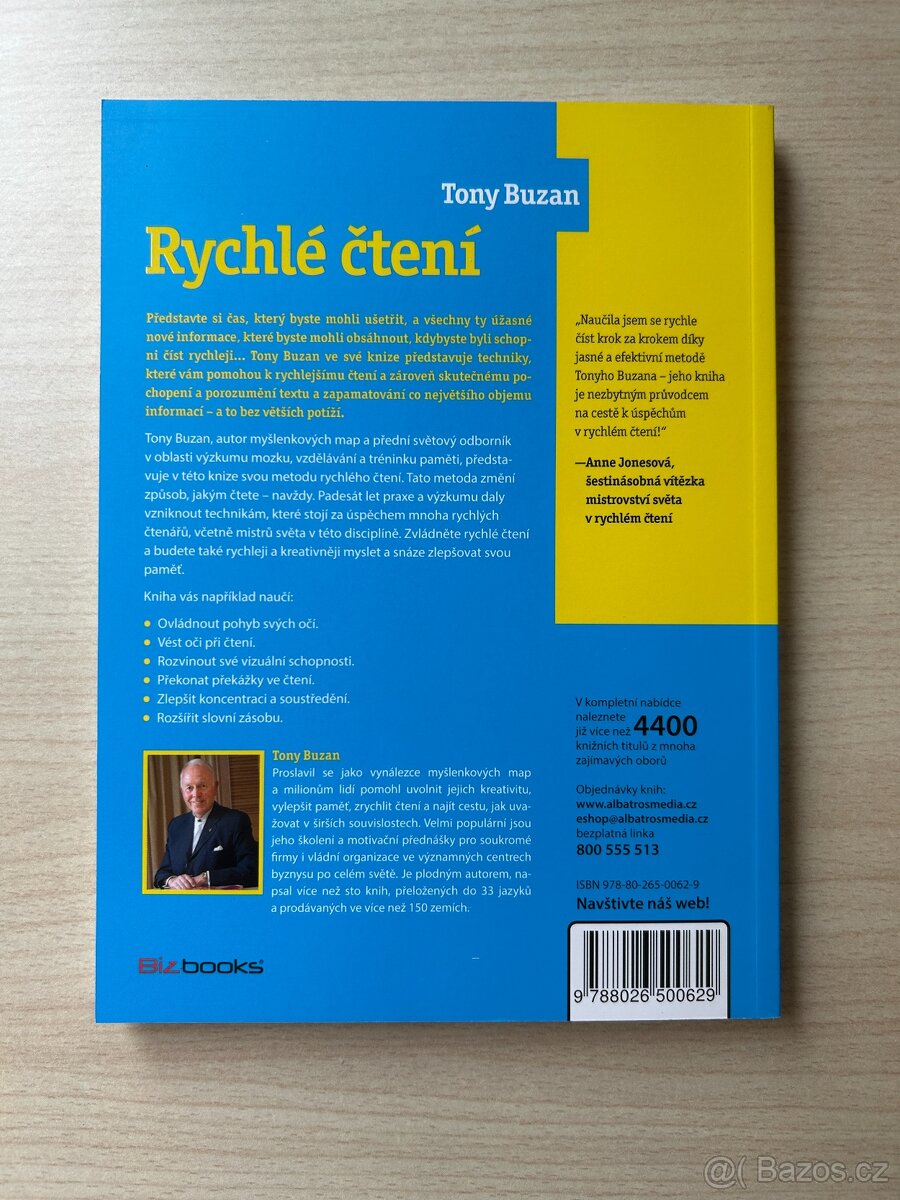 Tony Buzan – Rychlé čtení (NOVÁ) - 2