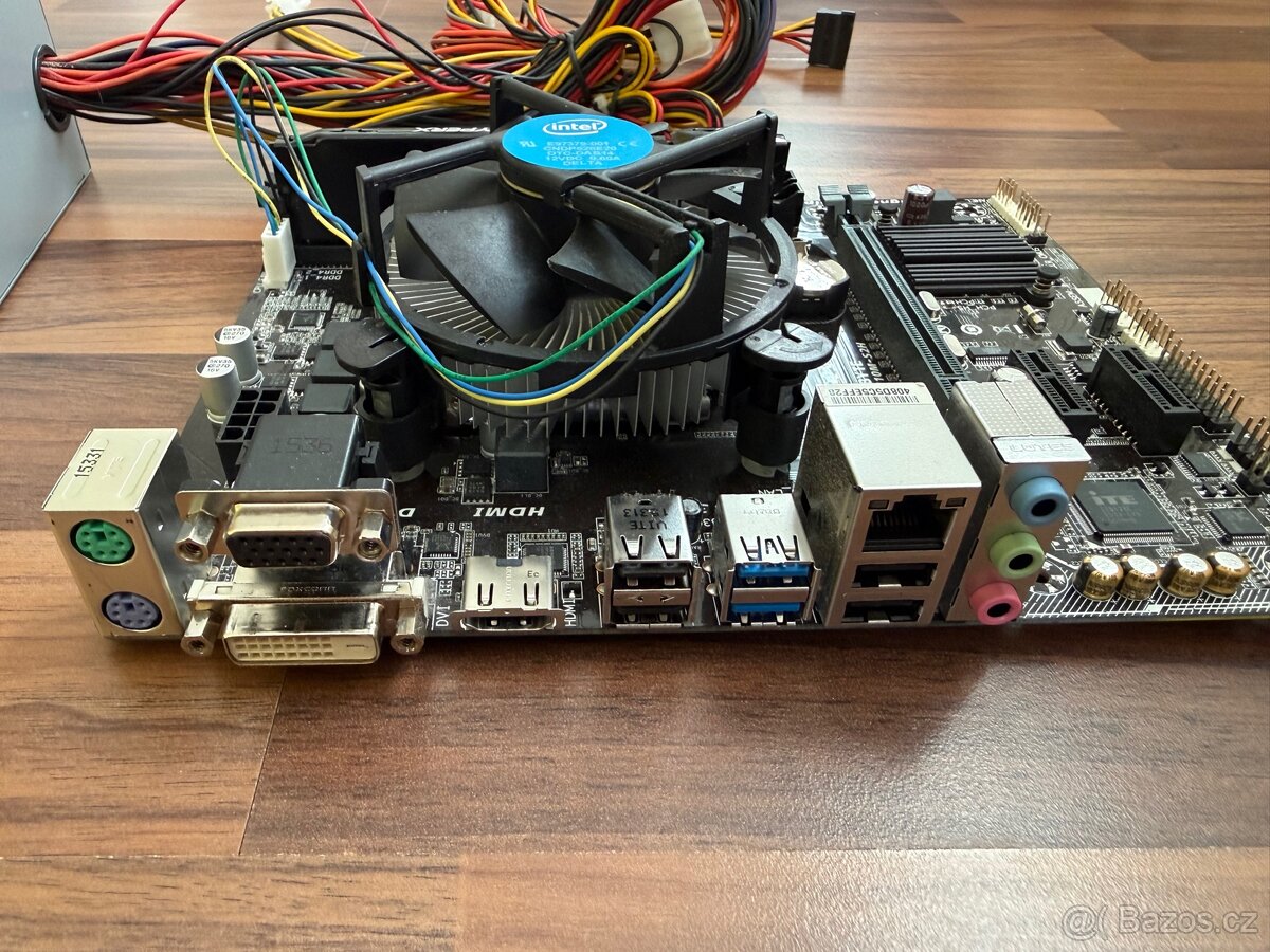 Základní deska CPU Intel G4500 zdroj 400W bez RAM - 2
