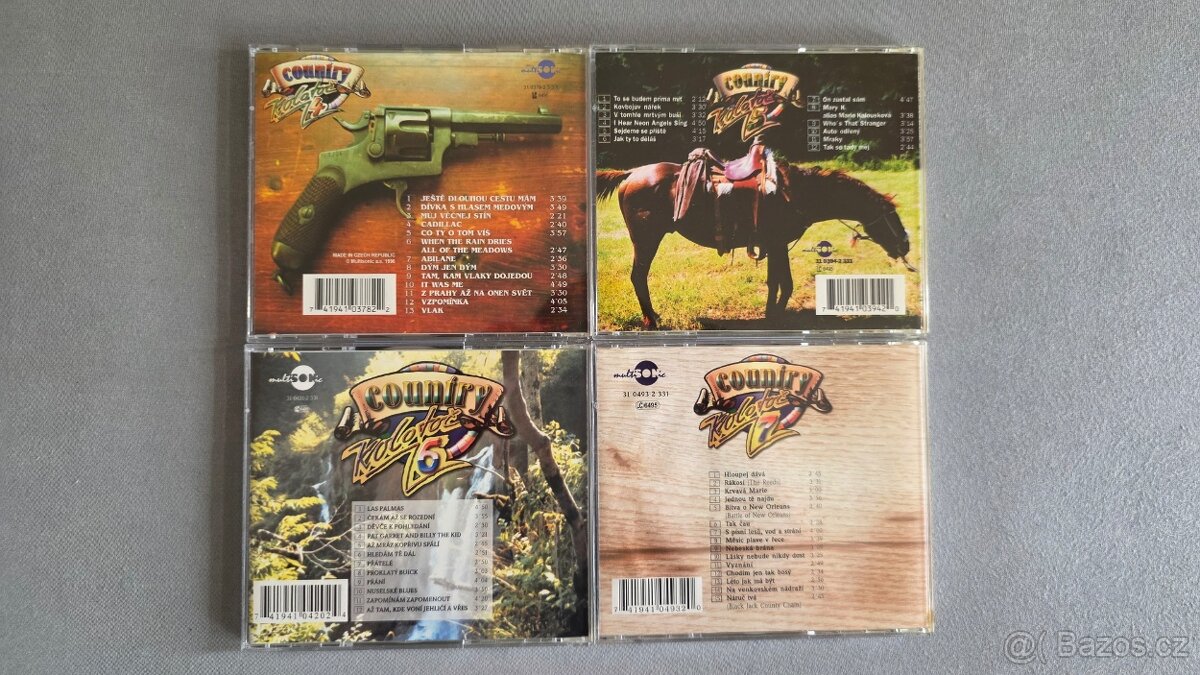 Country kolotoč - 4x CD - 2