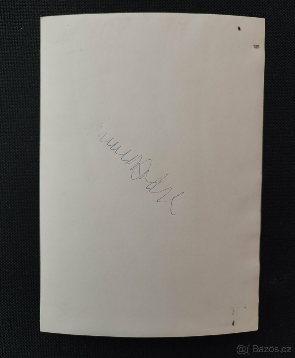 ORIGINÁL AUTOGRAM PAVEL BOBEK - 2