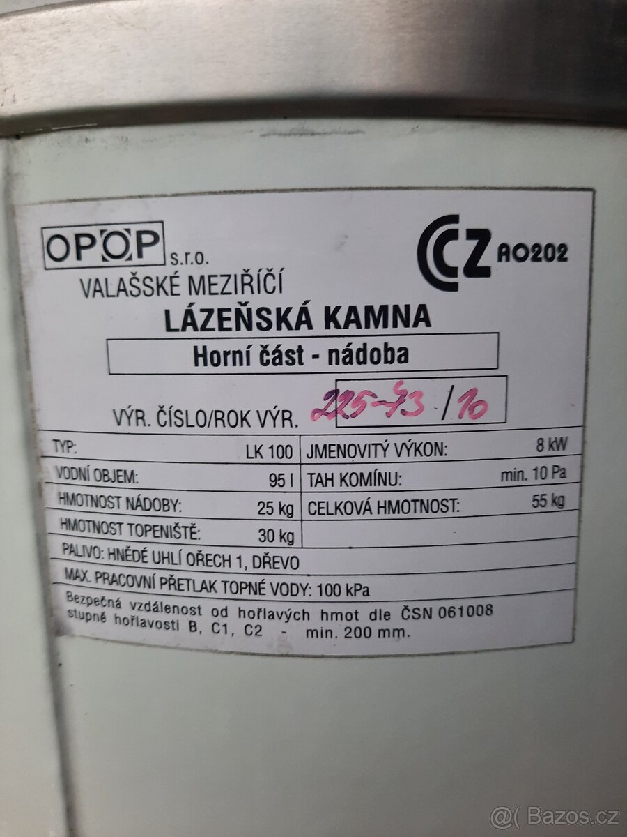 LÁZEŇSKÁ KAMNA OPOP LK100 - 2