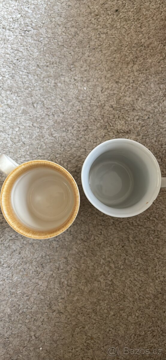 Starozitny porcelan hrnek - 2