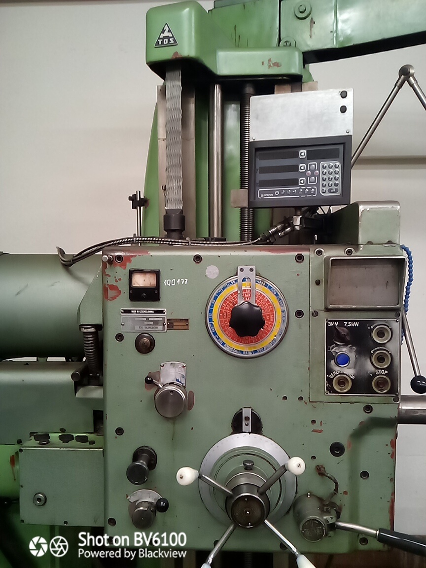 VYVRTÁVAČKA HORIZONTÁLNÍ TOS VARNSDORF typ WH 80 - 2