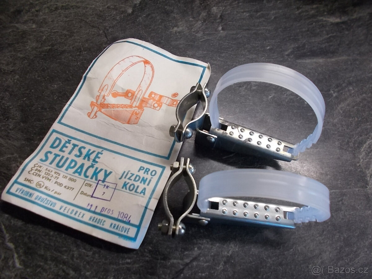 Stupačky dětské na kolo - 2