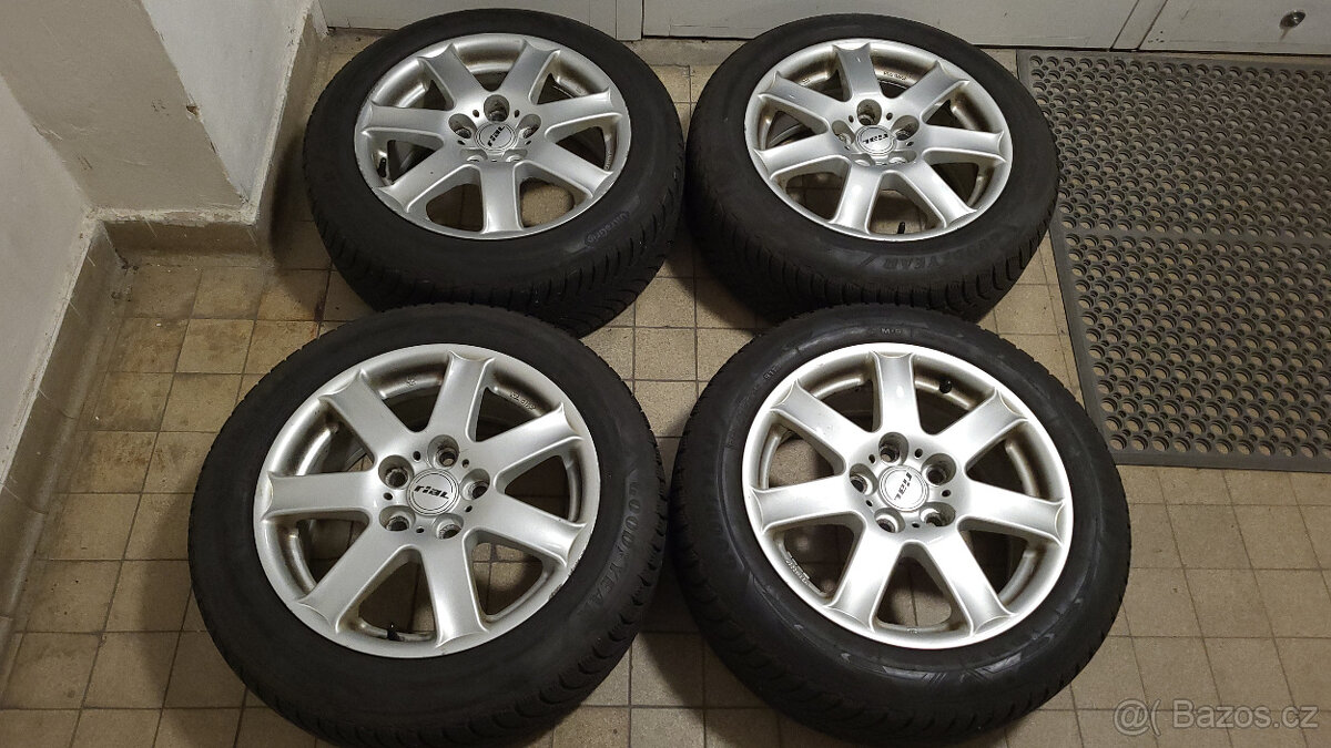 Zánovní zimní ALU kola 16" 5x120 E46, E36, E81 - DOT23 - 2