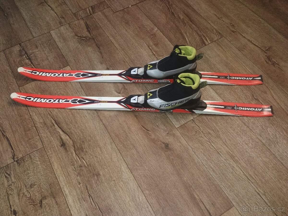 Dětské běžky + boty - 2