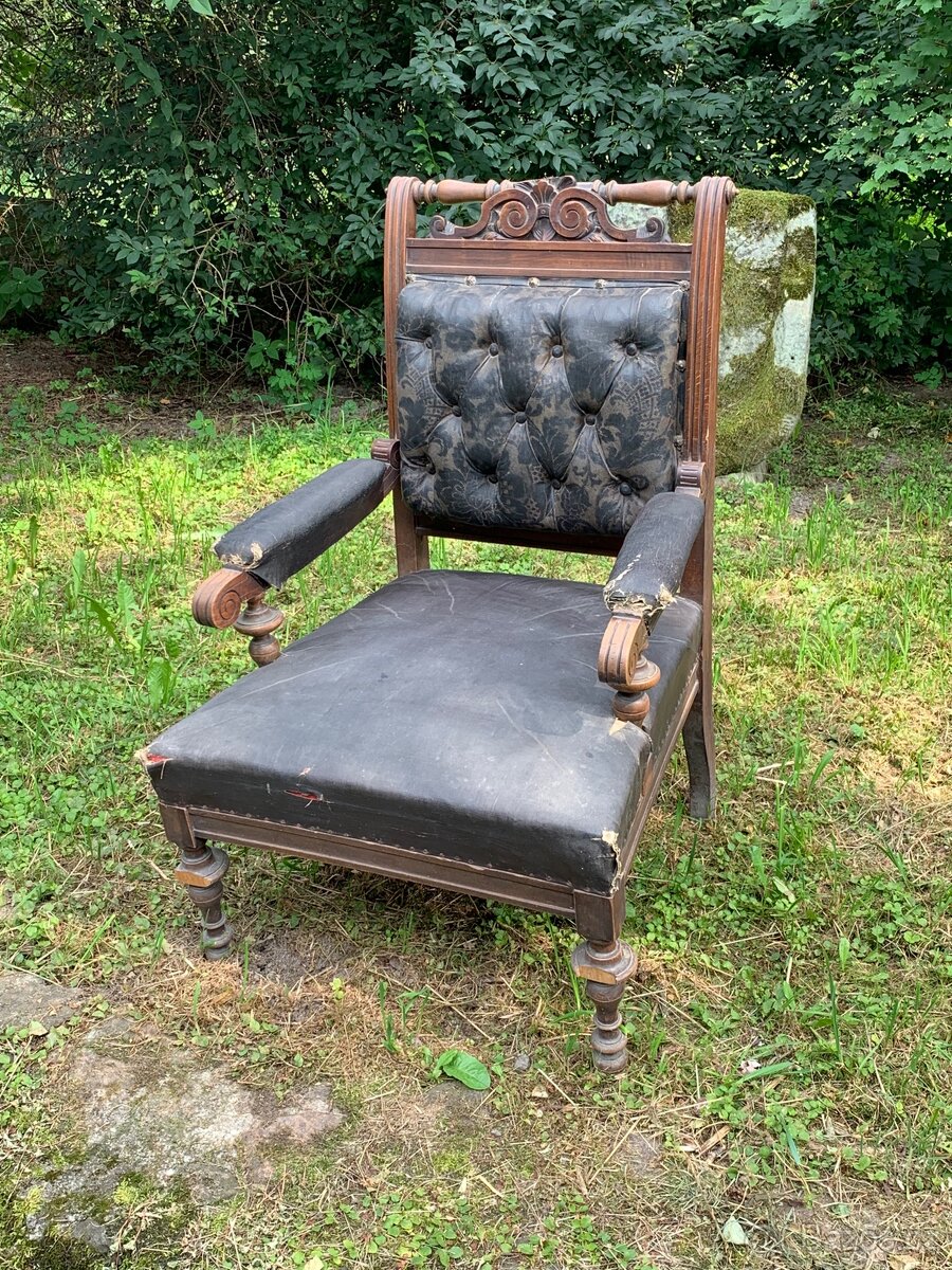 starožitné křeslo - 2