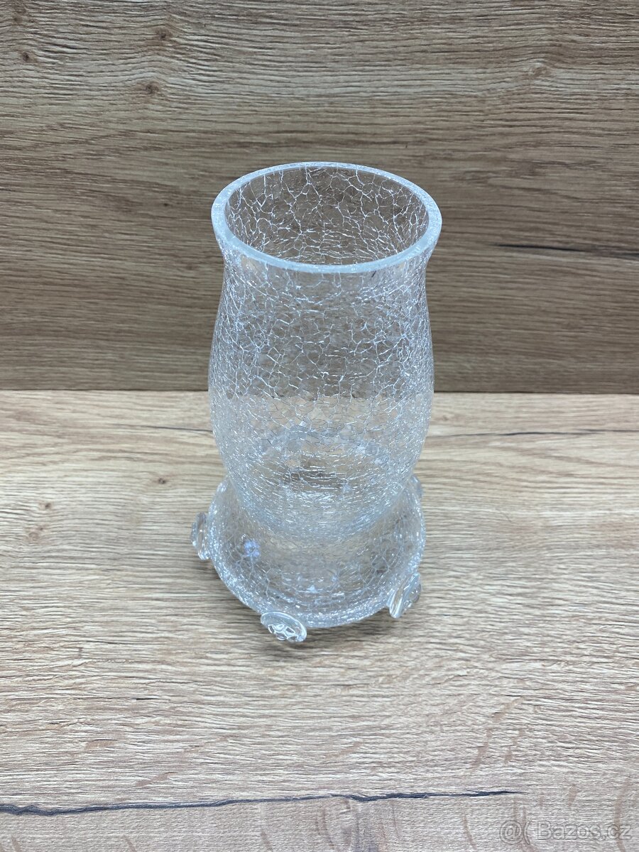 váza stará váza československé sklo retro váza - 2
