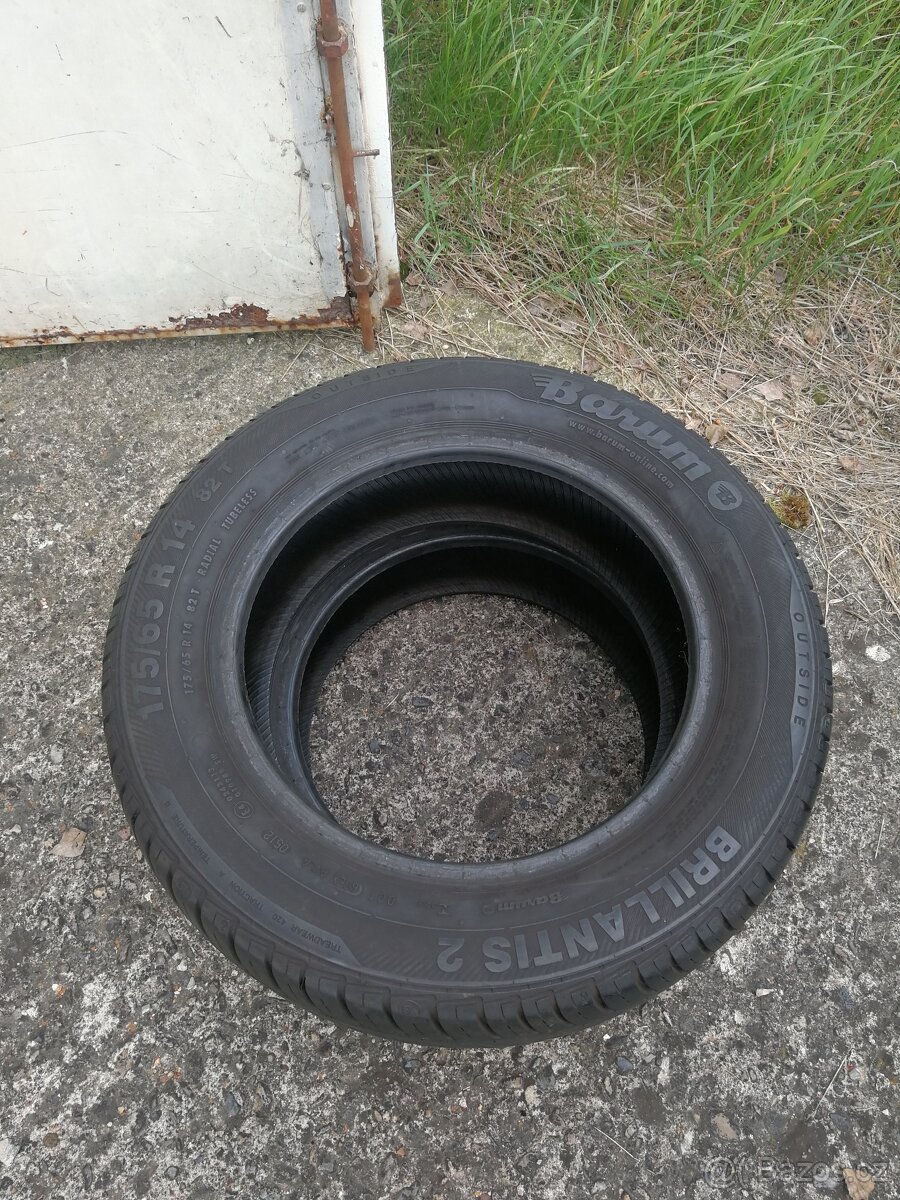Barum 175/65/14 letní pneu - 2 ks - 2