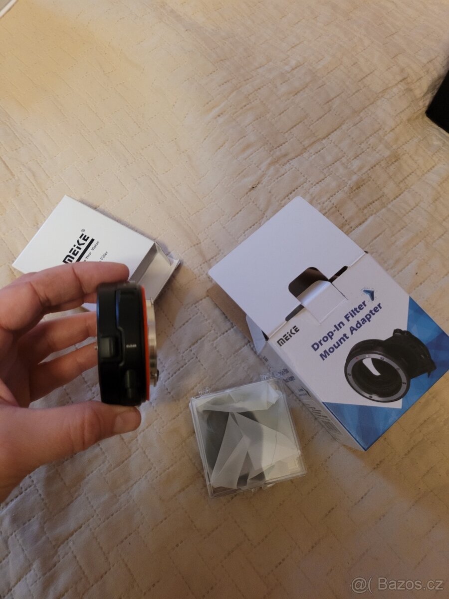 Kovový adaptér Meike MK-EFTR-C VND + CPL, Clear - 2