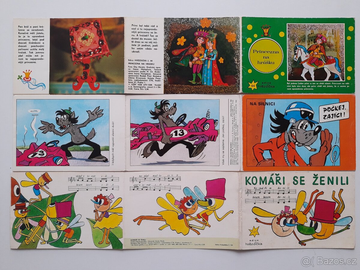 Edice Hvězdička (set 1) - leporela (6x) - 2