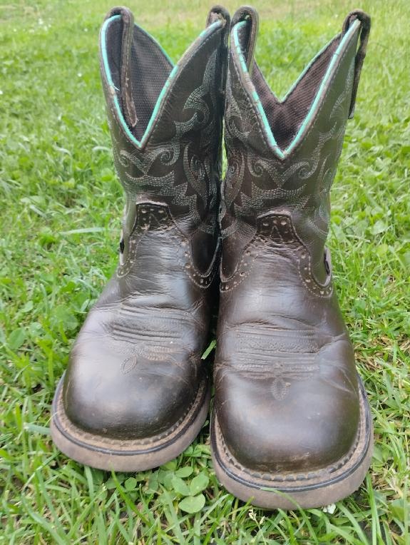 Westernové boty Justin vel.7,5B - 2