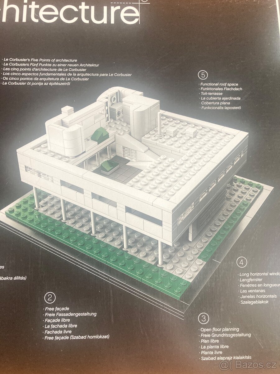 LEGO Architecture 21014 Villa Savoye -NOVÉd - 2