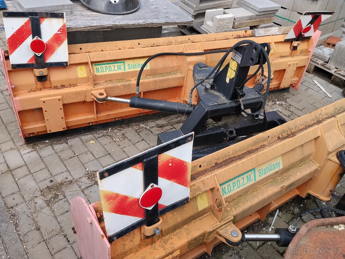 Přední radlice na sníh s hydraulikou - 2