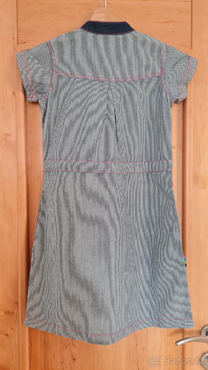 Dívčí riflové šaty zn. Loap vel.146 - 2