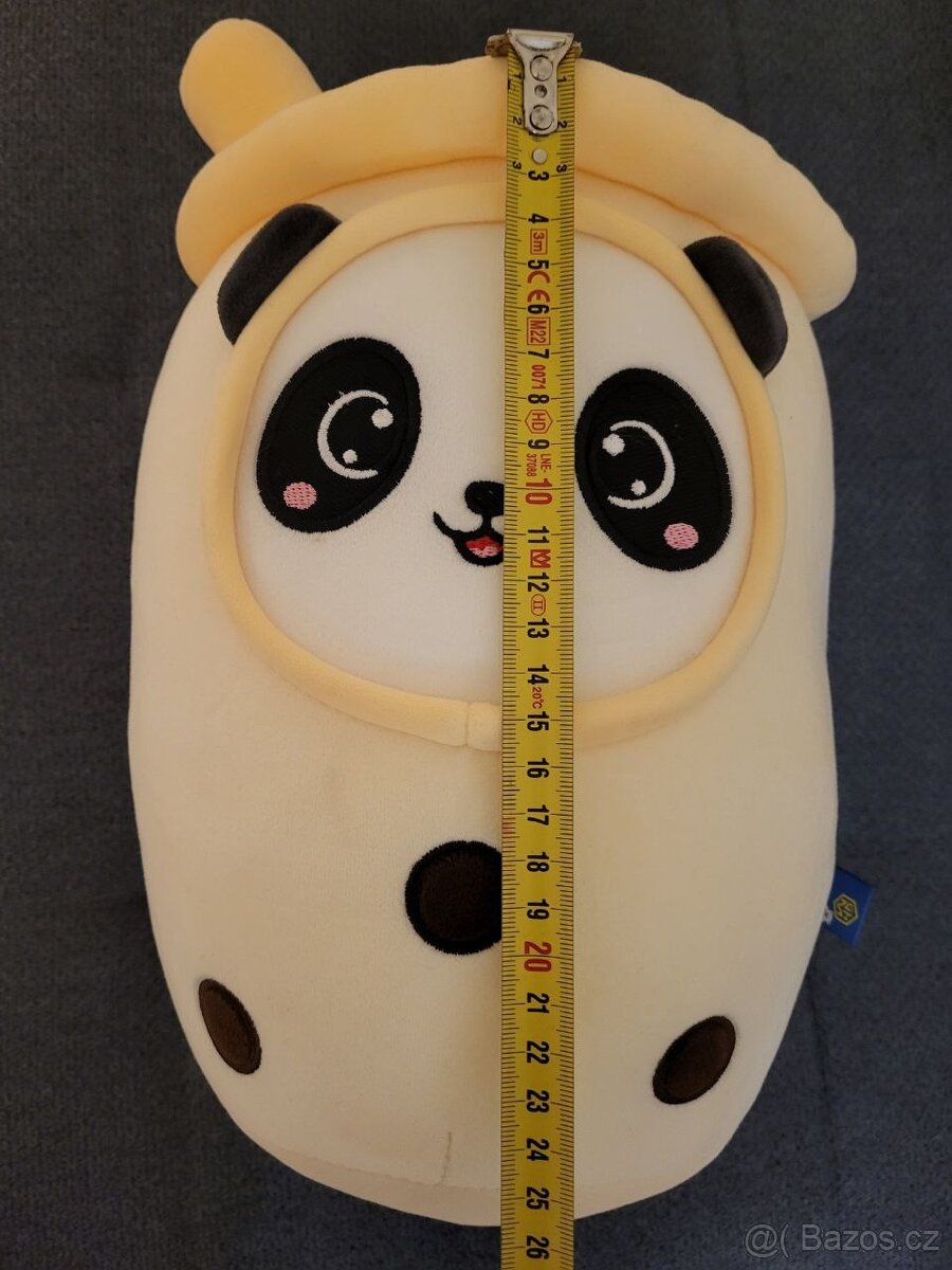 Plyšová hračka Panda Bubble Tea (Boba) – 25 cm - 2