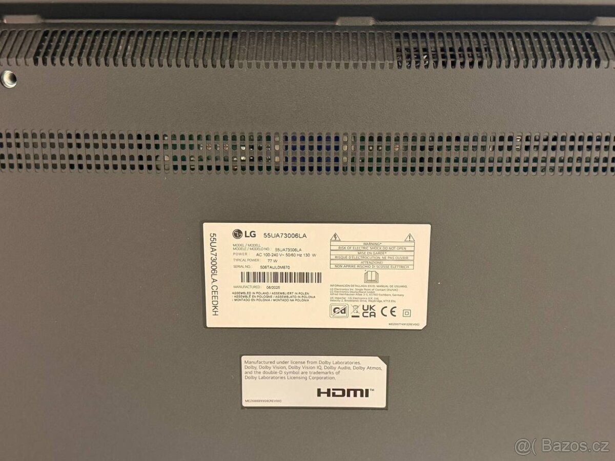 LG 55” 4K Smart TV - 2