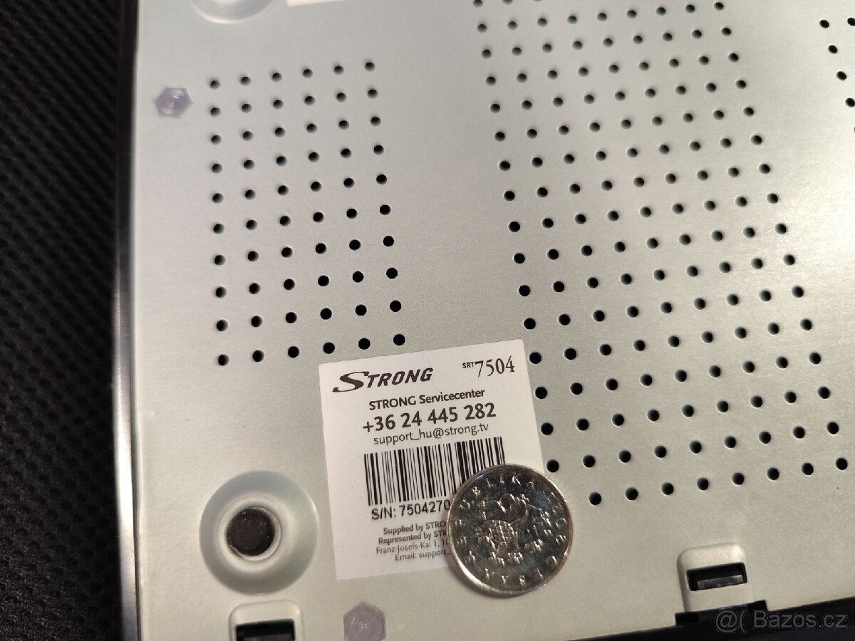 Satelit přijímač Strong 7504, Irdeto - 2