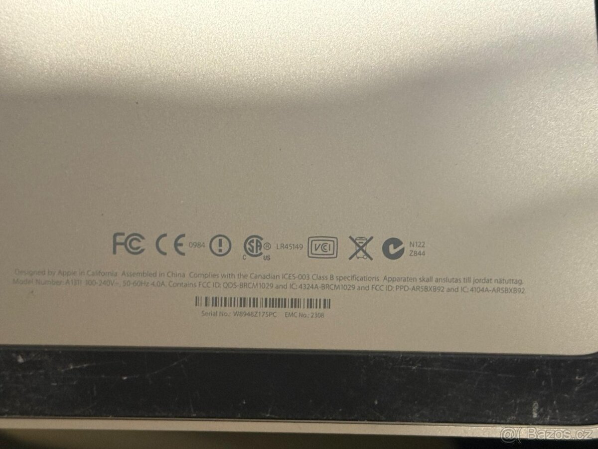 Apple iMac 21,5\" A1311 late 2009 (EMC 2308) - 2