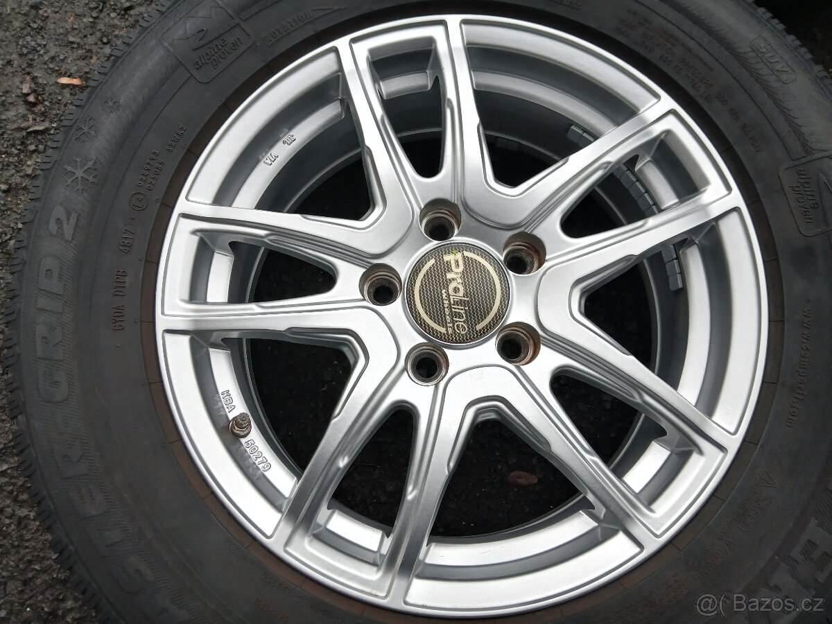 Sada ALU kol Proline 215/70R16 zimní - 2
