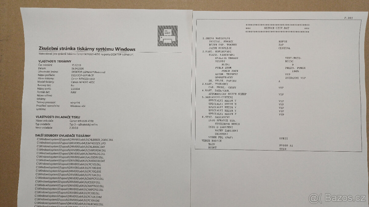 Canon MF4320D | Duplex | nový toner - 2