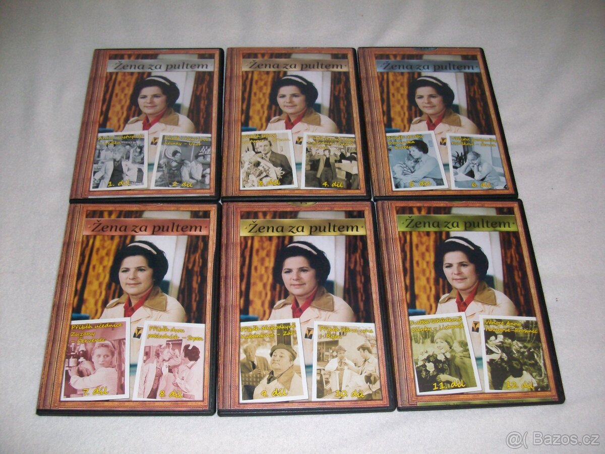 DVD ČESKÉ FILMY A SERIÁLY - 2