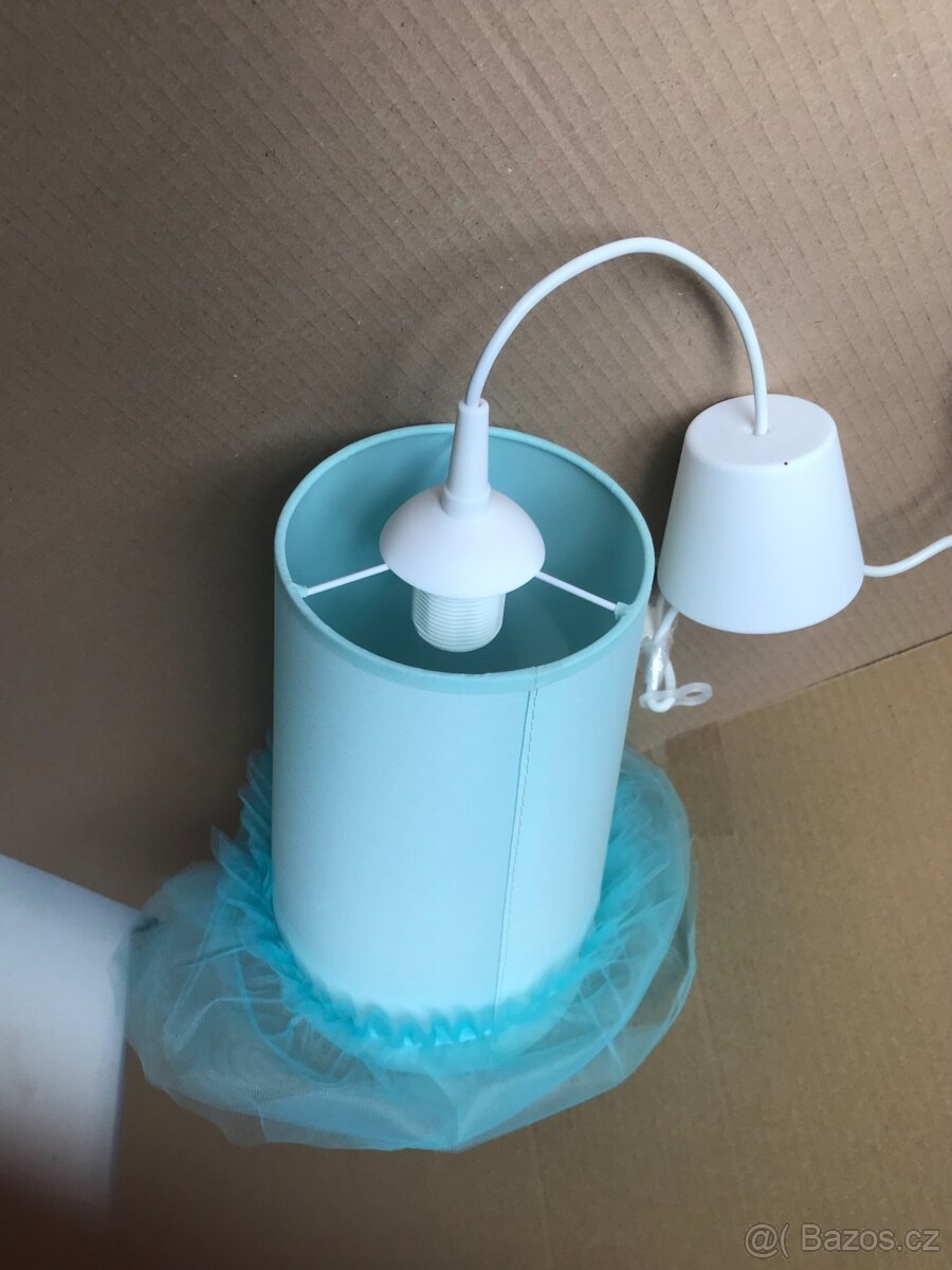 Dětský lustr na lanku BALLET 1xE27/60W/230V, - 2