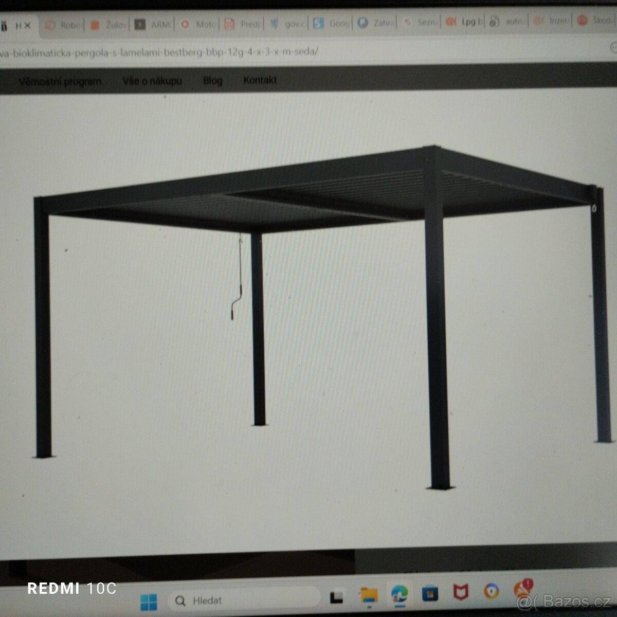 Bioklimatická pergola - 2